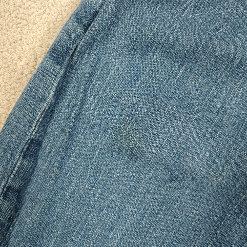 Levi Strauss 514 Straight Leg Jeans - Mens 38x30 - Blue Denim Stretch - Picture 10 of 16